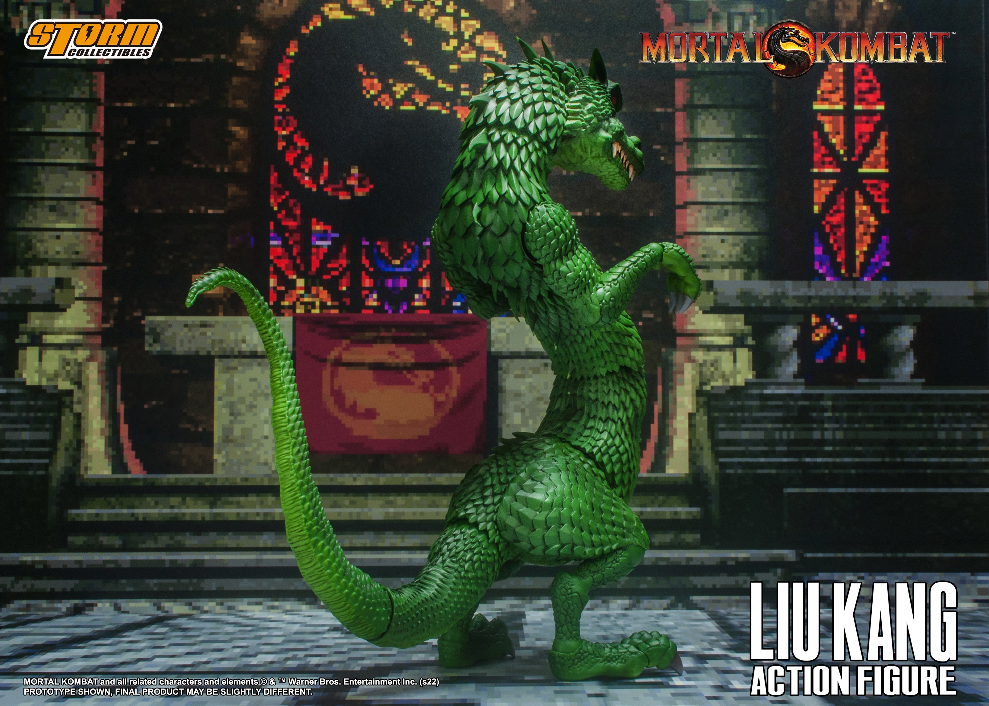 Liu Kang Mortal Kombat Storm Collectibles 1/12 Action Figure