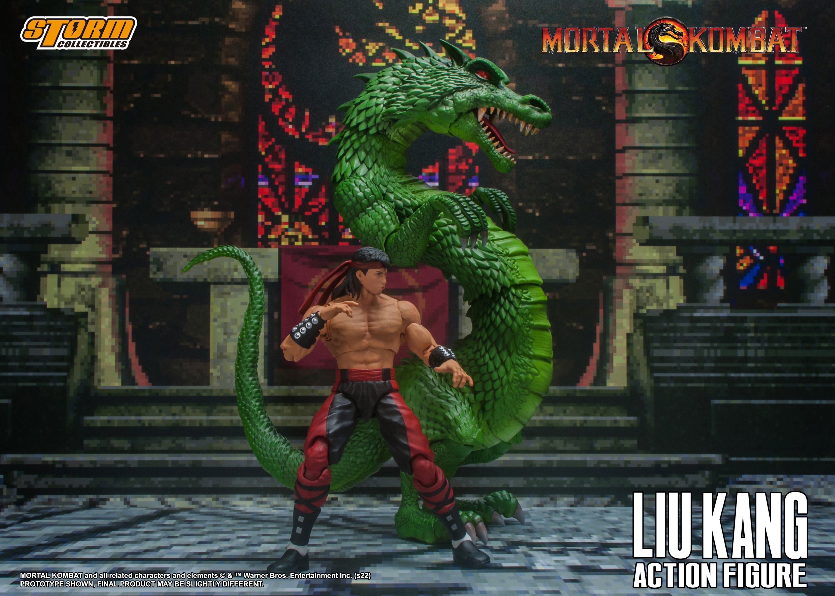 Liu Kang Mortal Kombat Storm Collectibles 1/12 Action Figure