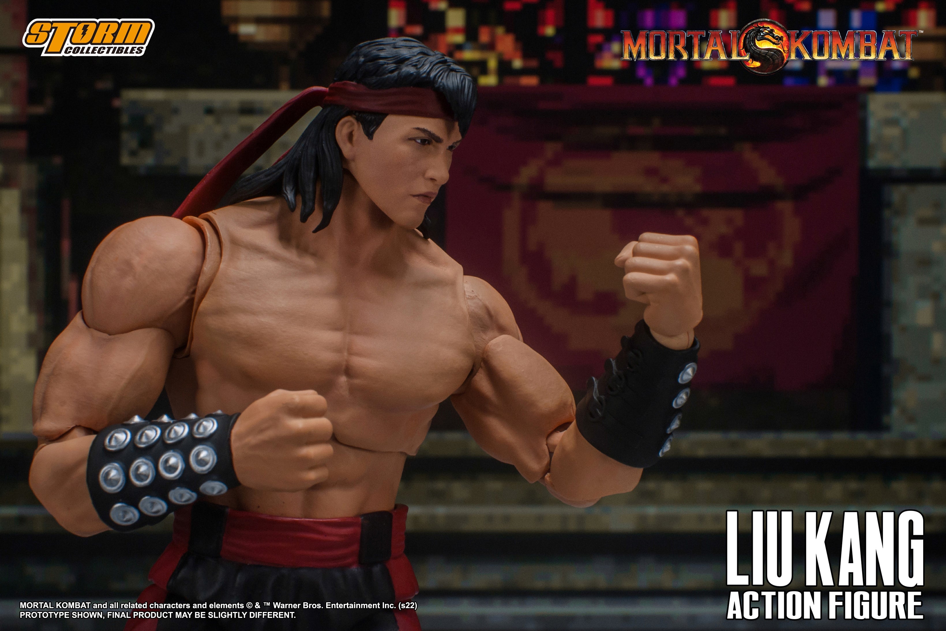 Liu Kang Mortal Kombat Storm Collectibles 1/12 Action Figure